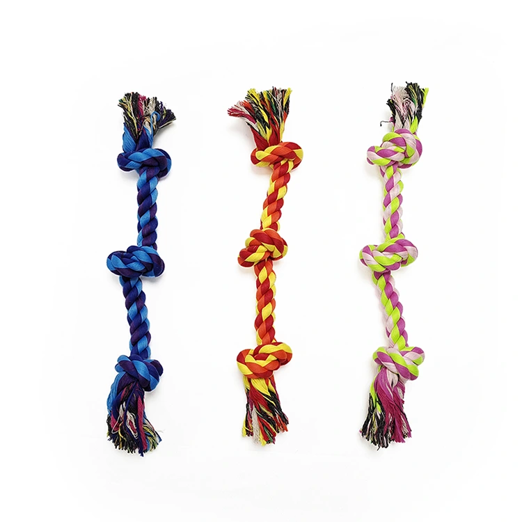 Flossy Chews 3 узла веревочная игрушка для собак Dog Toy